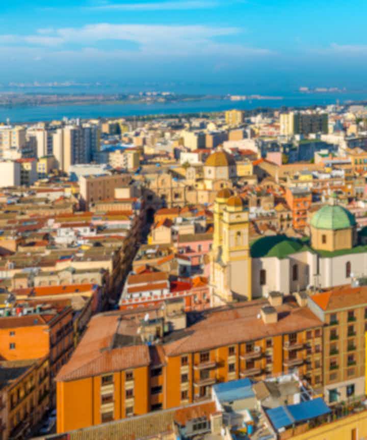 Flights from Perpignan, France to Cagliari, Italy