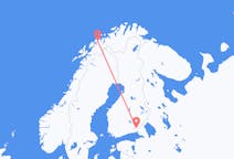 Vols depuis la ville de Lappeenranta vers la ville de Tromsø