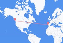 Flights from Tofino, Canada to Lisbon, Portugal