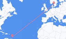 Flights from Saint Vincent to Gothenburg