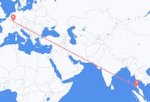 Flights from Krabi, Thailand to Saarbrücken, Germany