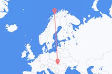 Vluchten van Debrecen, Hongarije naar Tromsö, Noorwegen