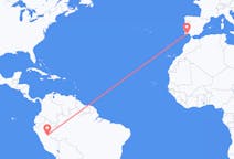 Flyreiser fra Pucallpa, Peru til Faro, Portugal