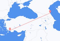Flyg från Machatjkala, Ryssland till Dalaman, Turkiet
