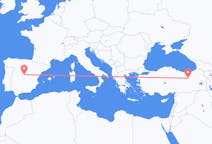 Flights from Madrid to Erzincan