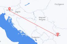 Vluchten van Ljubljana naar Sofia