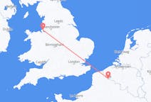 Flyreiser fra Lille, Frankrike til Liverpool, England
