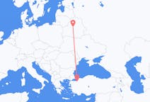 Flights from Minsk, Belarus to Bursa, Turkey