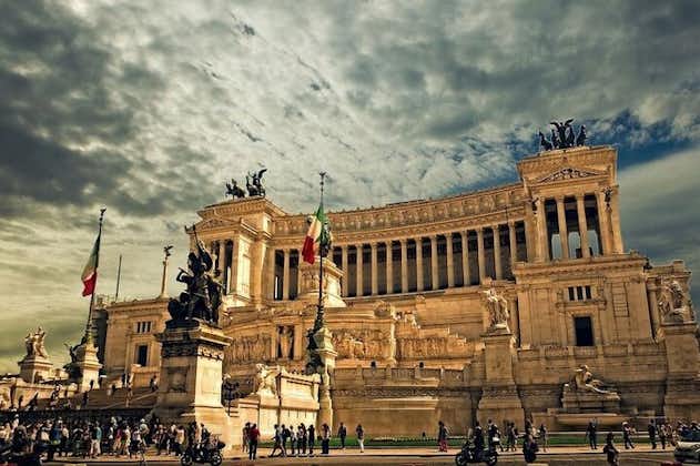  Tour de ville privé à Rome avec chauffeur-guide