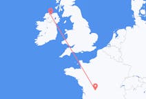 Flyrejser fra Derry, Nordirland til Limoges, Frankrig