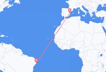 Flights from Maceió, Brazil to Valencia, Spain