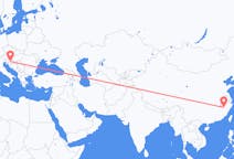 Flights from Shangrao, China to Zagreb, Croatia