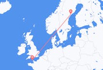 Flights from Örnsköldsvik, Sweden to Alderney, Guernsey