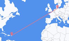 Flights from San Juan to Lübeck