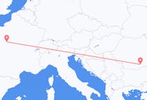 Flyreiser fra Tours, Frankrike til București, Romania
