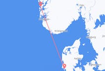 Flights from Stord, Norway to Esbjerg, Denmark