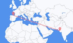 出发地 印度坎德拉目的地 西班牙桑坦德的航班