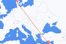 Flights from Paphos to Billund