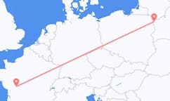 Flights from Poitiers, France to Grodno, Belarus
