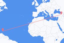 Flights from Saint Lucia to Erzurum