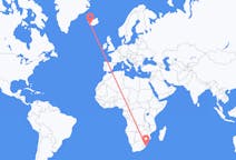 Vols de Durban, Afrique du Sud à Reykjavík, Islande