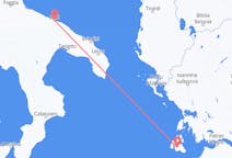 出发地 希腊从 凯法利尼亚岛目的地 意大利巴里的航班