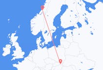 Flights from Namsos, Norway to Košice, Slovakia