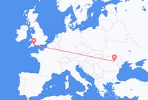 Flights from Exeter, the United Kingdom to Bacău, Romania