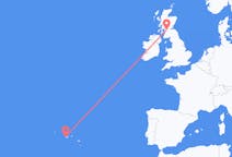 Flyg från Glasgow till Horta, Azores