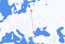 Flights from Vilnius, Lithuania to Burgas, Bulgaria