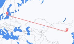 Flyg från Hohhot, Kina till Visby, Sverige