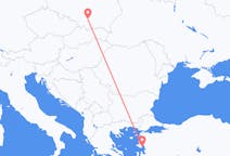 Flights from Krakow to Mytilene