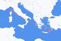 Vols depuis la ville de Kasos vers la ville de Bastia