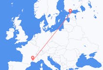Flights from from Nimes to Tallinn