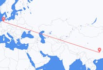 Flyrejser fra Changsha, Kina til Bremen, Tyskland