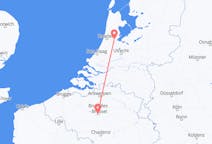 Flyreiser fra Amsterdam, Nederland til Brussel, Belgia