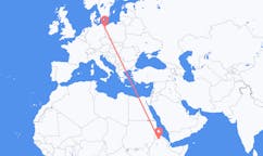 Flights from Shire, Ethiopia to Szczecin, Poland
