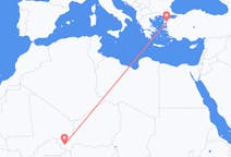 Flights from Niamey to Edremit