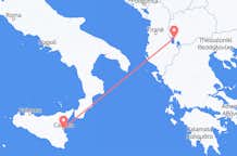 Flyreiser fra Catania, til Ohrid