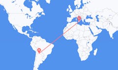 Flights from Yacuíba, Bolivia to Catania, Italy