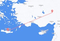 Flyreiser fra Kayseri, Tyrkia til Iraklio, Hellas