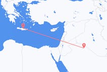 Flyreiser fra Arar, Saudi-Arabia til Iraklio, Hellas