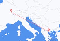 Flyg från Dole, Frankrike till Thessaloníki, Grekland