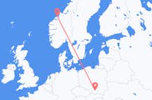 Flights from Kristiansund to Krakow
