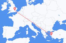 Flyreiser fra Izmir, til London