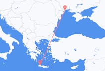 出发地 乌克兰出发地 敖德薩目的地 希腊哈尼亚的航班