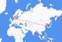 Loty z Seul, Korea Południowa do Angelholm, Szwecja