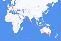 Flyrejser fra King Island, Australien til München, Tyskland
