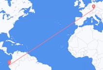 Flyrejser fra Tumbes, Peru til Nürnberg, Tyskland