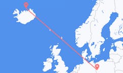 出发地 冰岛格里姆赛目的地 波兰綠山城的航班